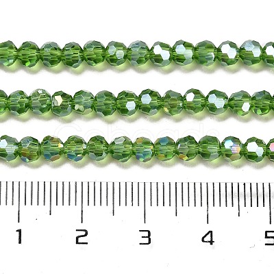 Transparent Glass Beads EGLA-A035-T4mm-B11-1