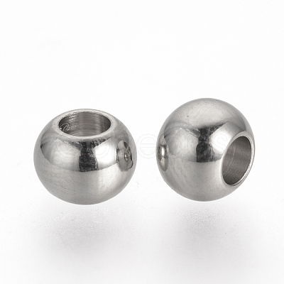 Tarnish Resistant 201 Stainless Steel Spacer Beads X-STAS-R071-36-1