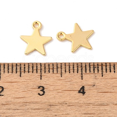 Brass Charms KK-F087-01G-02-1