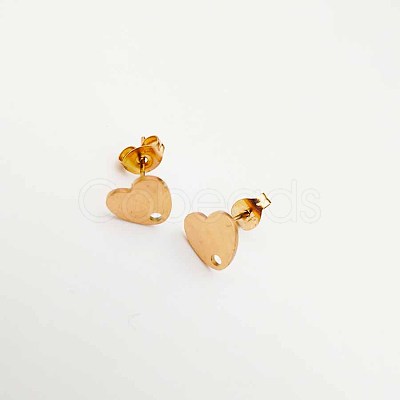 Stainless Steel Stud Earrings for Women RW1088-3-1