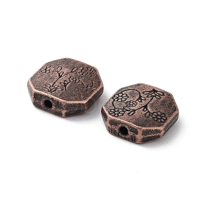 Tibetan Style Alloy Beads FIND-Q094-32R-1