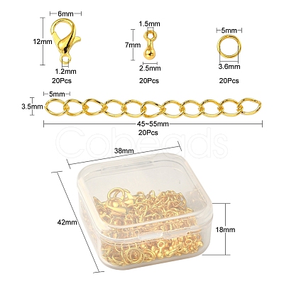 DIY End Chain Making Kit DIY-YW0005-55G-1