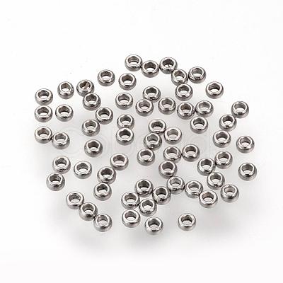 Tarnish Resistant 304 Stainless Steel Spacer Beads X-STAS-R065-80-1