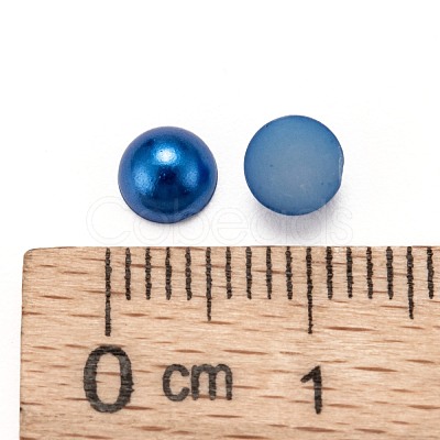 ABS Plastic Cabochons OACR-S012-5mm-M-1