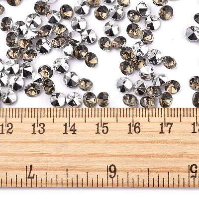 Imitation Taiwan Acrylic Rhinestone Pointed Back Cabochons GACR-A003-5mm-23-1