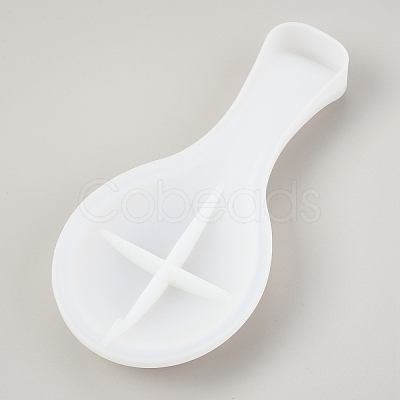 Large Spoon Holder Silicone Molds X-DIY-I046-05-1