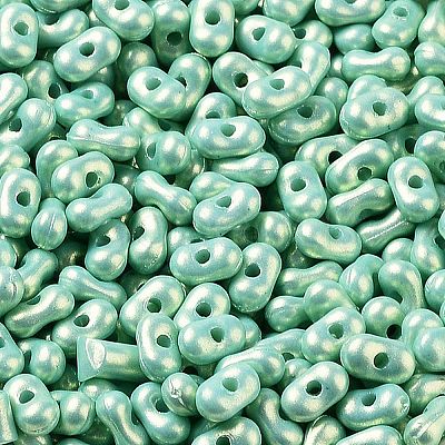 Spray Painted Opaque Acrylic Beads MACR-K359-12A-1