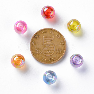 Transparent Acrylic Beads MACR-S370-B8mm-1