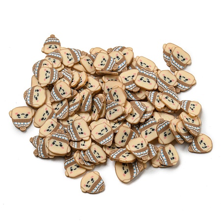 Handmade Polymer Clay Beads CLAY-P003-08A-1