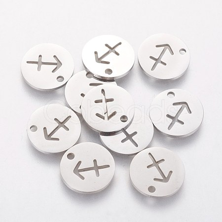 304 Stainless Steel Charms STAS-Q201-T095-9-1
