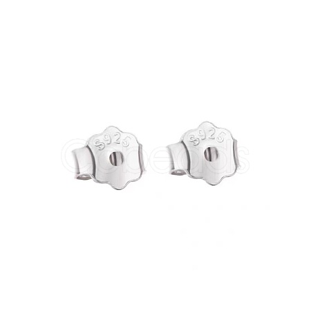 Sterling Silver Friction Ear Nuts PW-WG05E22-01-1