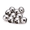 Tarnish Resistant 201 Stainless Steel European Beads, Large Hole Beads, Barrel, Stainless Steel Color, 10x8mm, Hole: 6mm