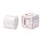 Nylon Thread, Rattail Satin Cord, White, 1.5mm, about 100yards/roll(300 feet/roll)