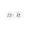 Sterling Silver Friction Ear Nuts, Friction Earring Backs for Stud Earrings, Silver, 4x5mm