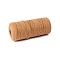 Cotton String Threads for Crafts Knitting Making, Peru, 3mm, about 109.36 Yards(100m)/Roll