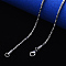 Non-Tarnish 304 Stainless Steel Coreana Chain Necklace, with Lobster Claw Clasp, Stainless Steel Color, 19.68 inch(50cm)x0.6mm