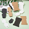 Cardboard Fold Over Paper Display Hanging Cards & Hair Clip Display Cards CDIS-TA0001-09-5