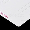 Rectangle Paper Cards for Jewelry Display AJEW-A051-03-3