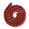 Eco-Friendly Dyed Glass Pearl Round Beads X-HY-A002-6mm-M-3