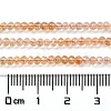 Natural Citrine Beads Strands G-Q002-B04-02-2