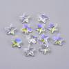 Faceted Glass Charms GLAA-H101-A-12-1