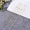 Brass Micro Pave Clear Cubic Zirconia Pendant Necklaces NJEW-JN03400-6