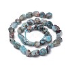 Natural Larimar Beads Strands X-G-L493-53-3