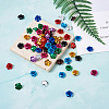 Fashewelry 300pcs 10 colors Aluminum Cabochons MRMJ-FW0001-02-16