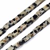 Natural Dalmatian Jasper Beads Strands G-S299-149-1