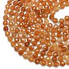 Natural Red Aventurine Beads Strands G-K389-B48-01-3