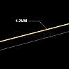 Textured Round Brass Wire CWIR-WH0004-01G-02-3