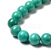 Dyed & Heated Natural Magnesite Beads Strands G-G924-01A-01-4