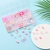 238Pcs 15 Style Transparent & Opaque Acrylic Beads DIY-YW0005-41-4