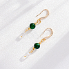 Brass Earring Hooks KK-FH0001-24-6