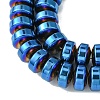 Synthetic Non-Magnetic Hematite Beads Strands G-H020-L01-09-3