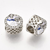 Alloy European Beads MPDL-S067-034P-3