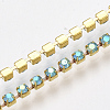 Brass Claw Chain Stretch Bracelets BJEW-T010-03G-04-4