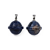 Natural Sodalite Pendants PORC-T132-053G-2