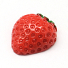 Strawberry Resin Decoden Cabochons CRES-R183-09-4