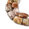 Natural Crazy Agate Beads Strands G-K357-D08-01-4