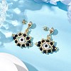 Glass Seed Beads Stud Earrings EJEW-MZ00270-05-2