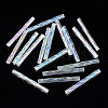 Transparent Glass Bugle Beads SEED-T005-15-A02-1