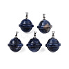 Natural Sodalite Pendants PORC-T132-053G-1