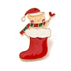 Christmas Series Golden Aolly Brooches JEWB-U004-01A-1