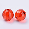 Transparent Acrylic Beads TACR-Q254-8mm-V12-3