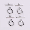 Non-Tarnish 316 Stainless Steel Toggle Clasps FIND-PW0024-30B-1