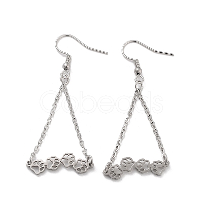 Non-Tarnish 304 Stainless Steel Dangle Earrings EJEW-P271-10P-1