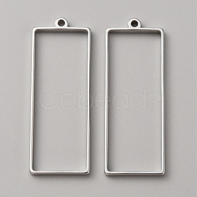 304 Stainless Steel Open Back Bezel Pendants FIND-WH0152-123E-1