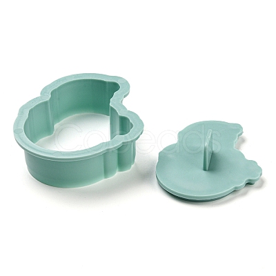 Christmas Theme Plastic Cookie Cutters DIY-K061-07-1