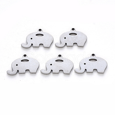 Tarnish Resistant 304 Stainless Steel Pendants X-STAS-N092-54-1